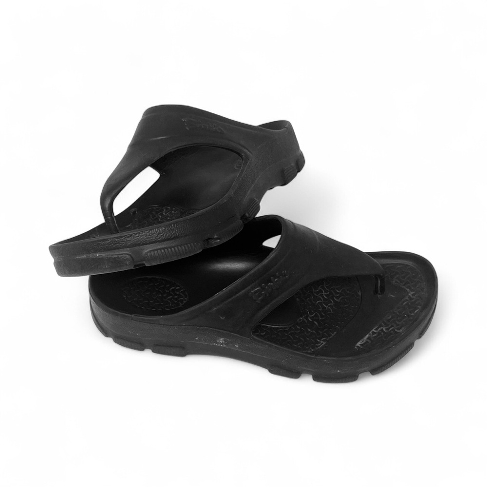 Women’s Birkenstock Birki EVA Flip Flop Black Caribbean Sandal 41 size 10-10 1/2 - Picture 9 of 16